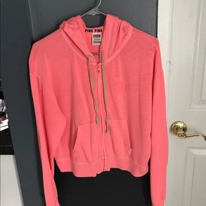 PINK Neon Victoria’s Secret hoodie